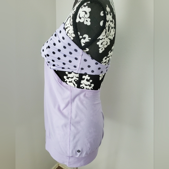 Lululemon light purple tank top women's size 8 - Picture 4 of 12